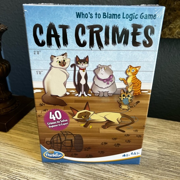 Think! Other - 🆕 Think! Cat Crimes Logic Game